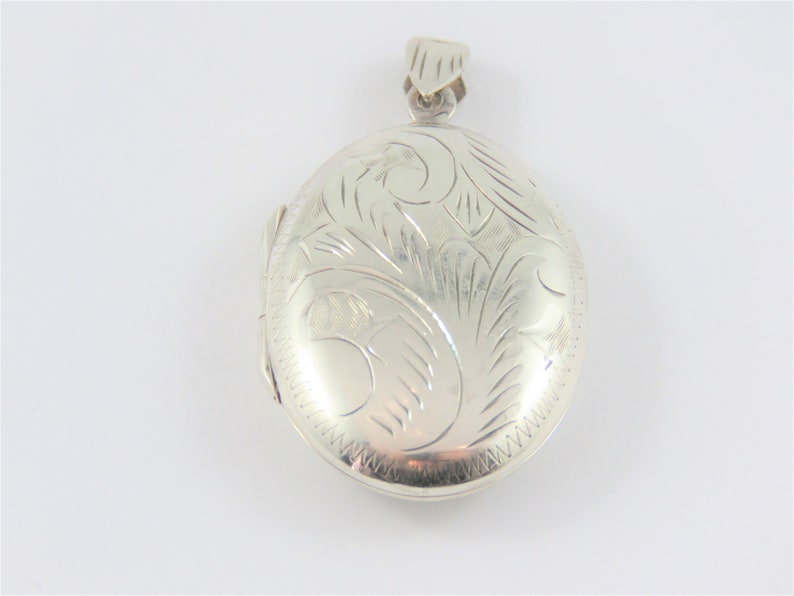 Sterling Silver Oval Locket