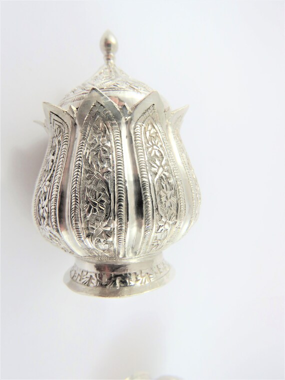 Sterling Silver Salt And Pepper Shaker Set - image 4