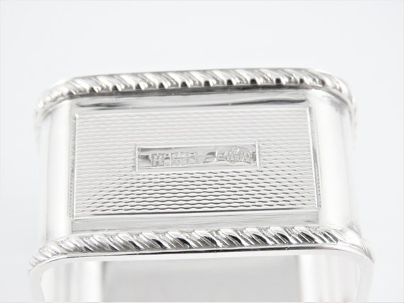 Sterling Silver English Mappin and Webb Monogramm… - image 3