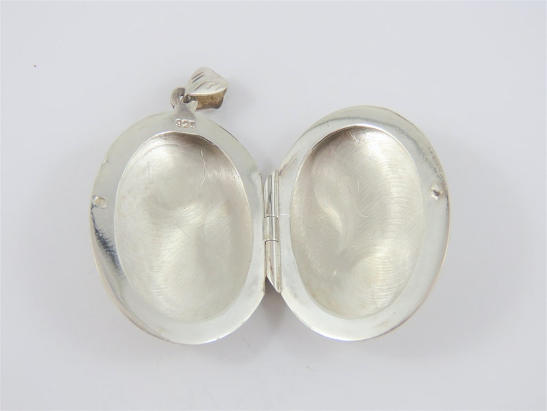 Sterling Silver Oval Locket