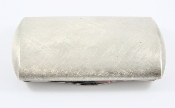 800 Silver Rectangular Trinket Box - image 2