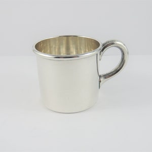 Sterling Silver Birks Baby Cup