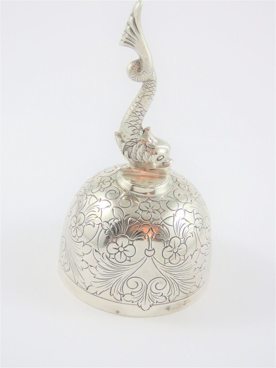 Portuguese Sterling Silver Dinner Table Bell