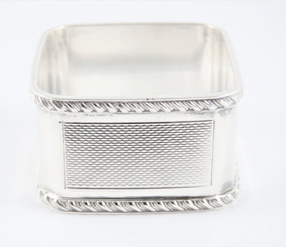 Sterling Silver English Mappin and Webb Monogramm… - image 2