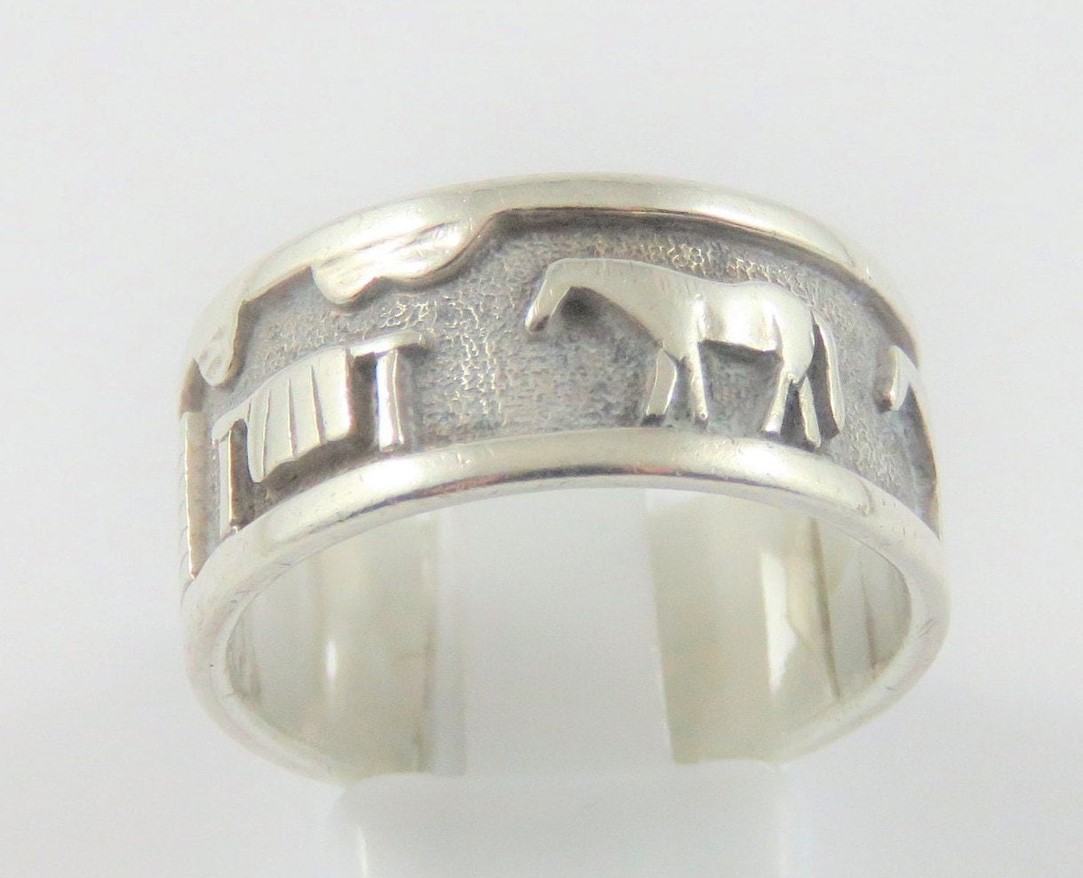 Vintage R. H. Begay Indian Ring