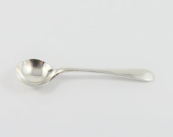 Sterling Silver Salt Spoon with English Hallmarks