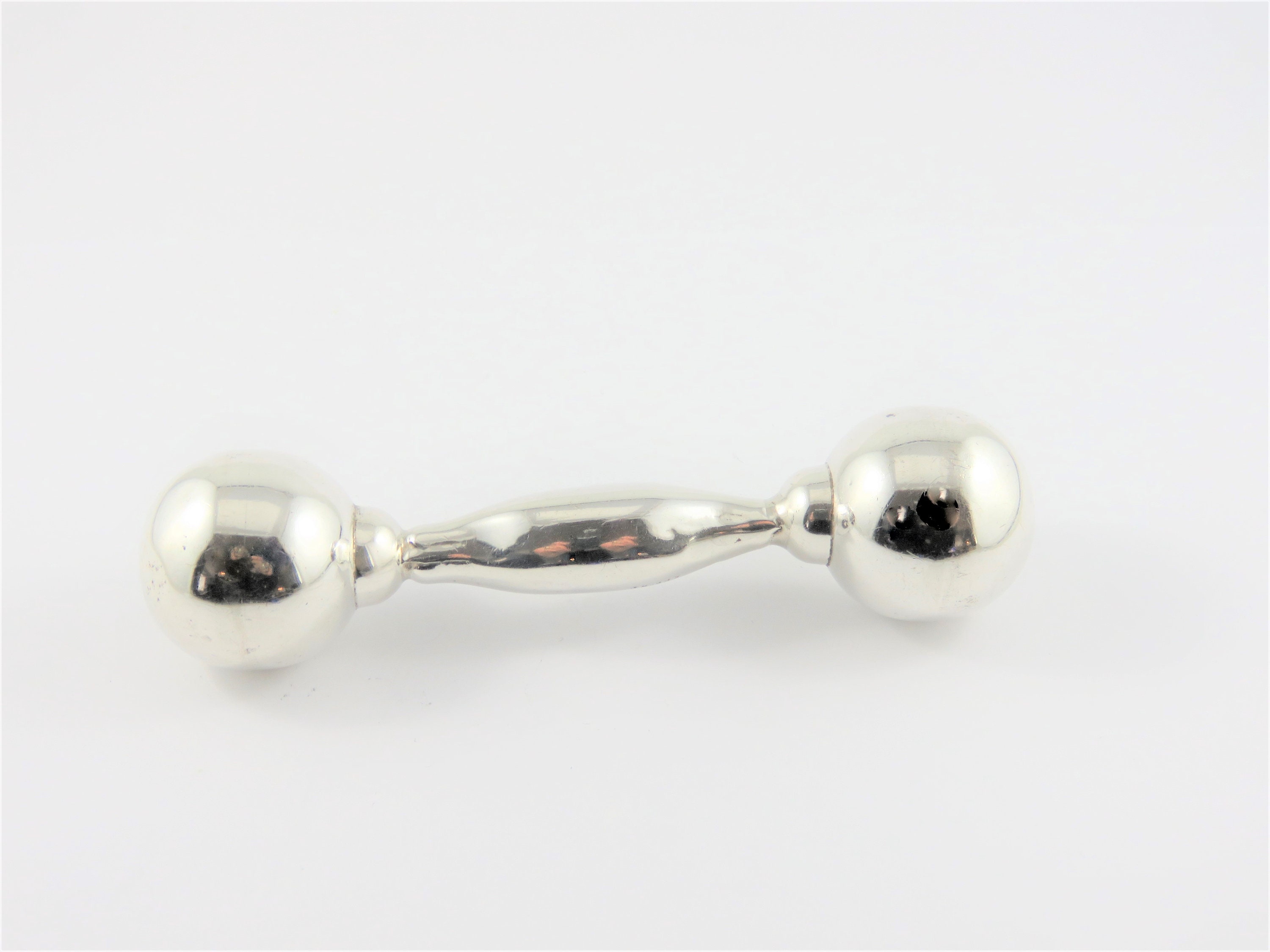 Sterling Silver 4 Inch Long Baby Rattle -  Canada