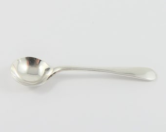 A Sterling Silver Salt Spoon With English Hallmarks