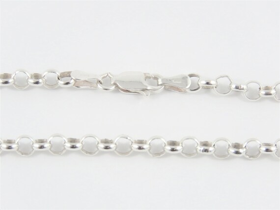 Sterling Silver Rectangular Black And Silver Pend… - image 5