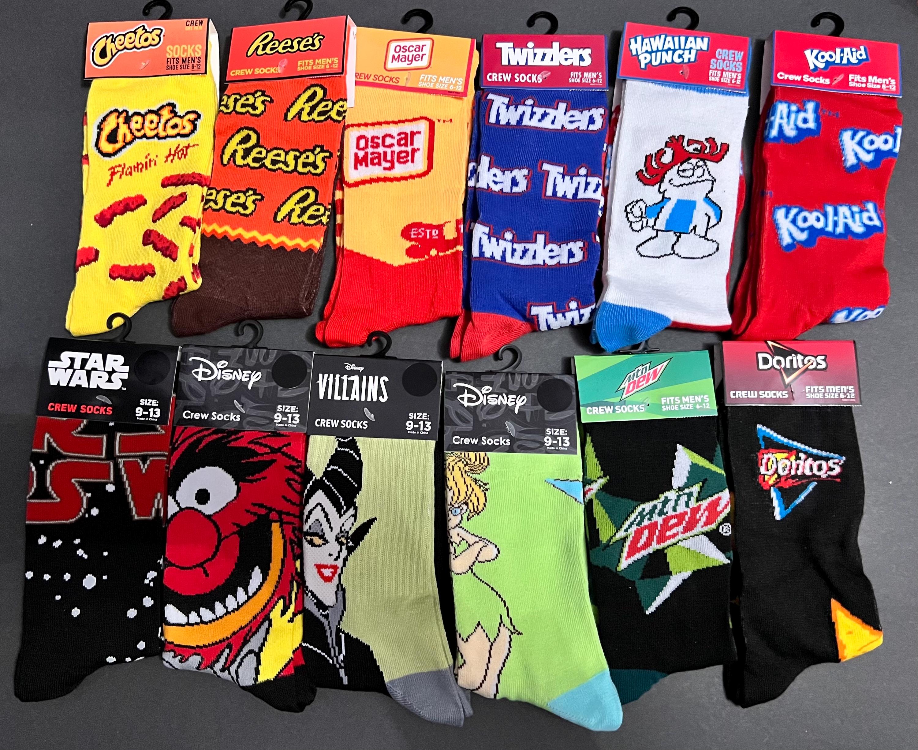 Odd Sox クレイジーソックス おもしろ ノベルティ クルーソックス