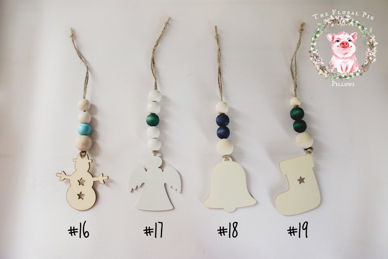 FARMHOUSE Stocking Tags~PERSONALIZED~Rustic~Country Decor~Christmas Stocking Tag
