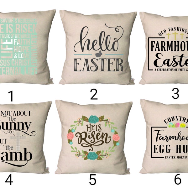 Easter Pillow Etsy