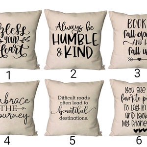 Etsy pillows with words online