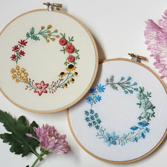 Embroidery Kit Cross Stitch Diy, Needlework Garland Needlecraft