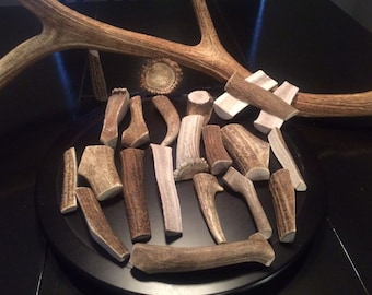 1lbs or 2lbs ELK ANTLER DOG chews/ treats