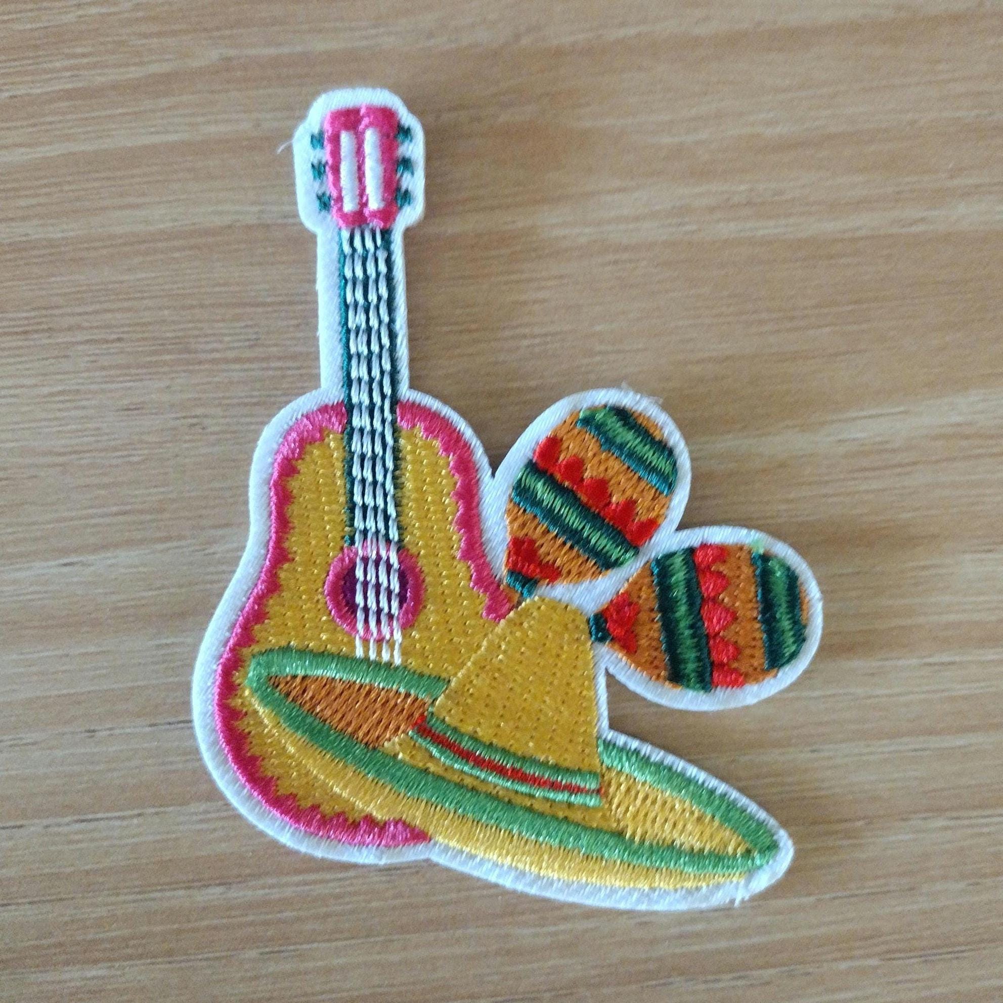 Green Cactus In Pot Decorated Sombrero Hat And Guitar, National Mexican Traditional Symbols Flat Vector Illustration Latin Culture Image285679271 - Foto 3