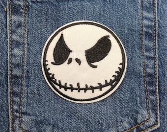 Jikolililili Halloween Polychrome Embroidered On Patches for