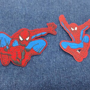 Spider-man Spider Logo Chest Iron-on Embroidered Patch, Custom