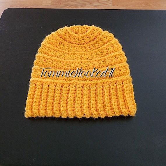 Marigold Starburst Beanie