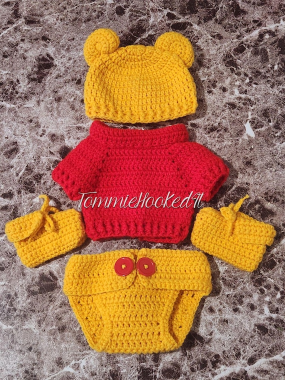 Pooh Bear Infant Outfit