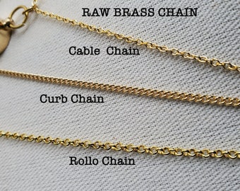 Girly Jewelry Business Names Solid Brass Necklace 2025