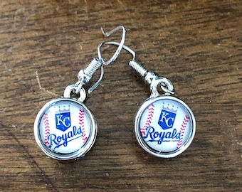Kansas City Royals dangle earrings