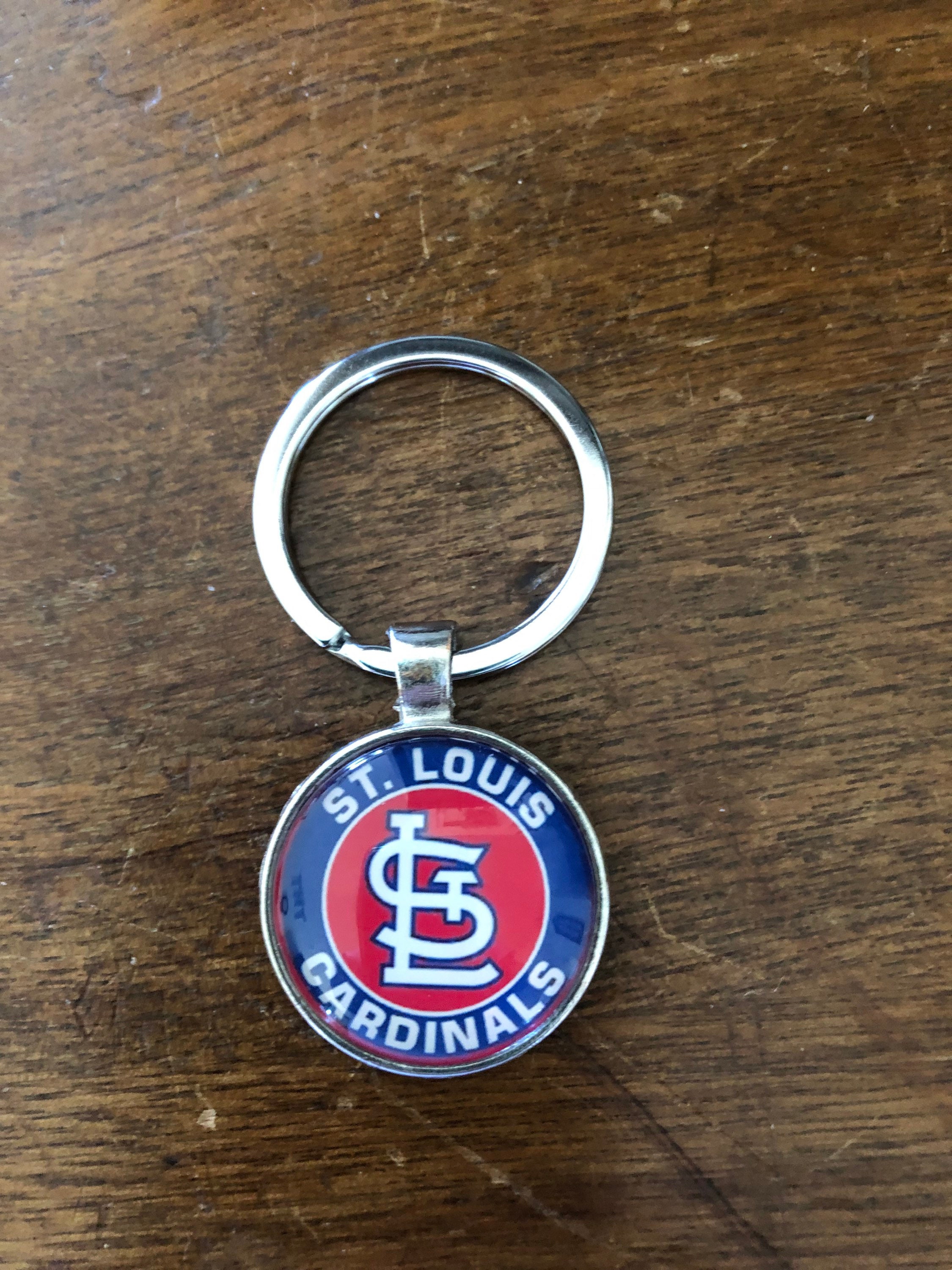 St. Louis Cardinals Spinning Baseball Keychain