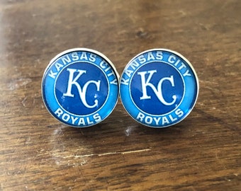 Kansas City Royals stud earrings