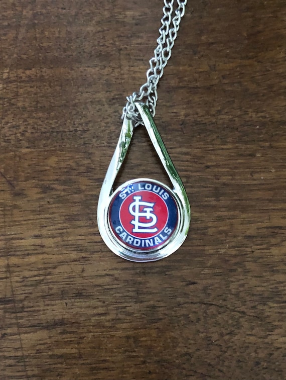 St Louis Cardinals Necklace Stainless Steel Chain Choose 