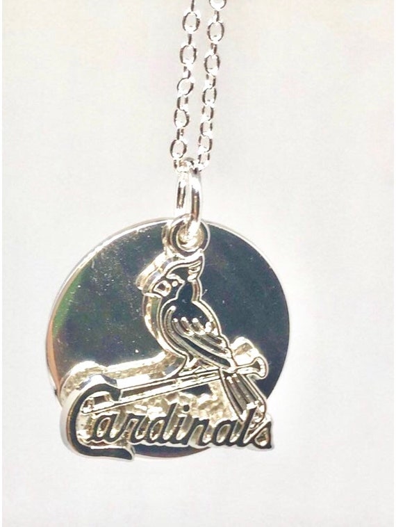 st louis cardinals chain necklace