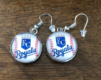 Kansas City Royals dangle earrings