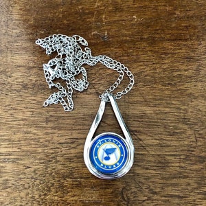 Saint Louis Blue Hockey Slide Charm Bracelet-Serendipity Gifts St. Charles,  MO
