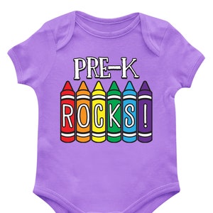 Pre-k Rocks Back to School Education Students Learning - Etsy