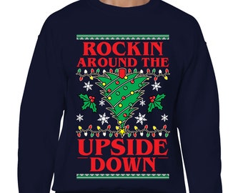 stranger things light up christmas sweater