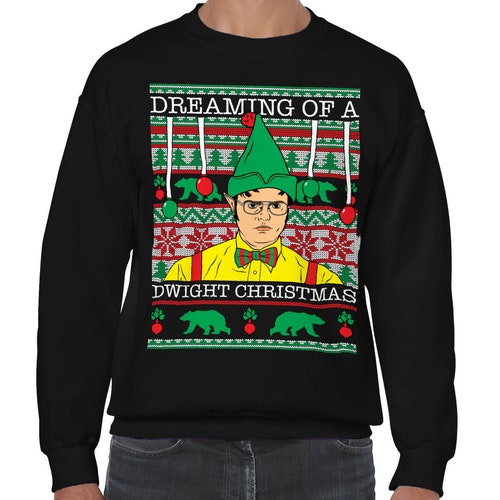 Dreaming of A Dwight Christmas Funny 