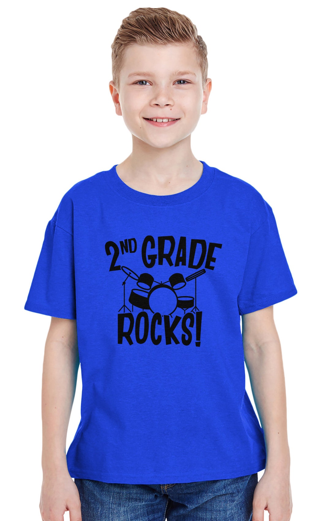 Second Grad Rocks 2nd Grade Rocks Back to School Music Class Drum Class Making - Etsy