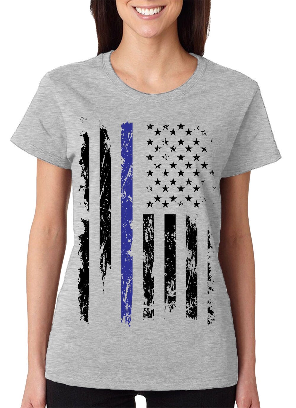 Blue Line USA Flag Police Officer Appreciation Cop Pride Blue - Etsy