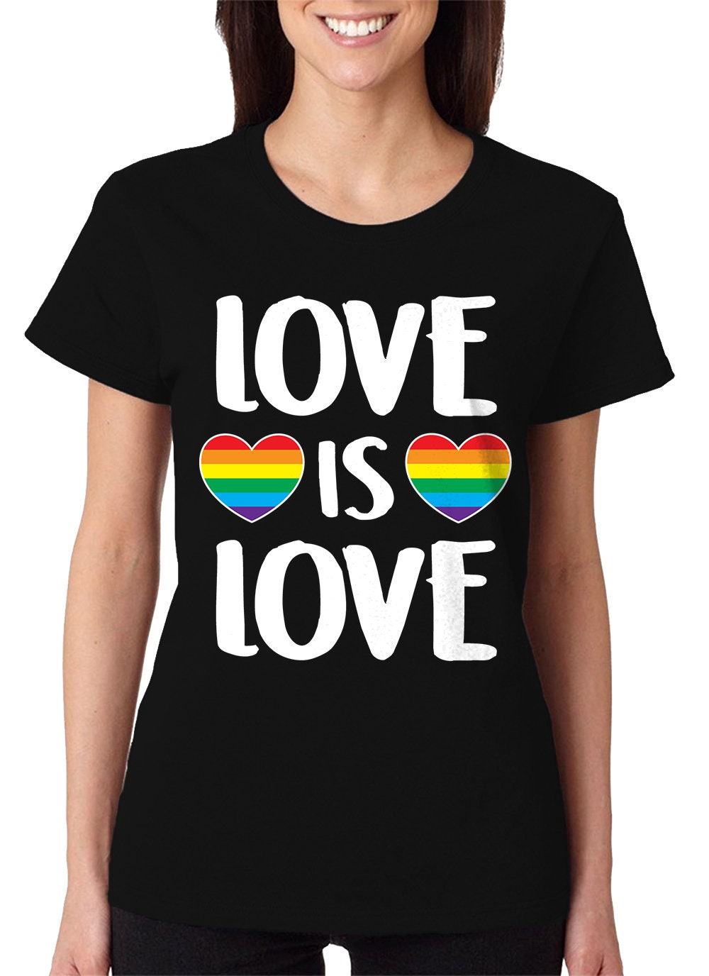 Love is Love Happiness Good Vibes Gay LGBT Pride Community | Etsy