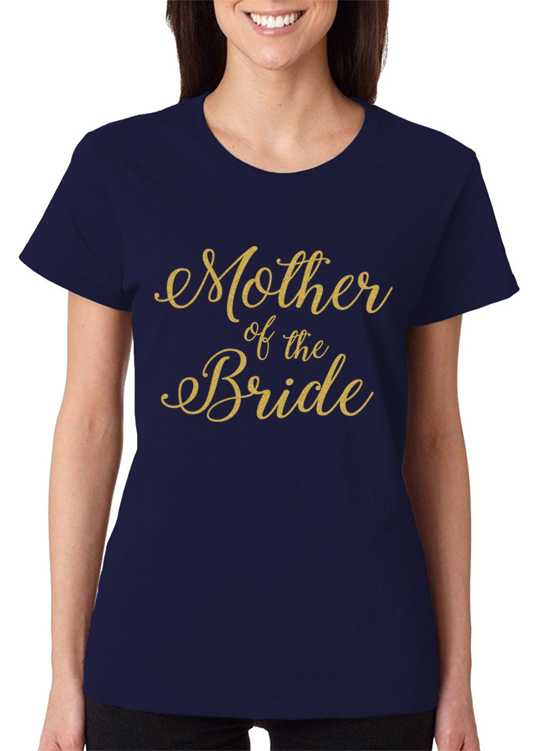 Mother of the Bride Gold Glitter Wedding Bride Matrimony - Etsy
