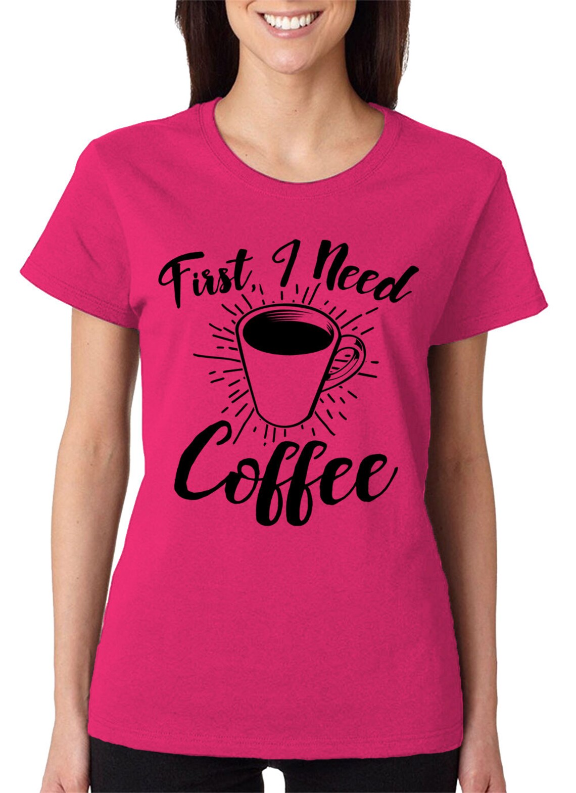 First I Need Coffee Funny Caffeine Addict Cup of Joe Gift - Etsy