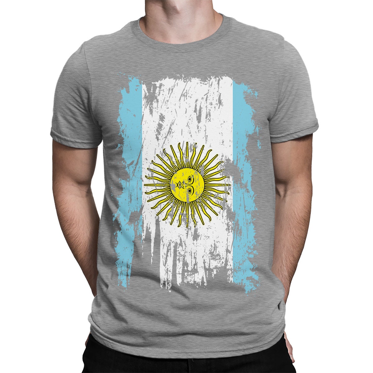 Distressed Argentina Flag South American Buenos Aires - Etsy