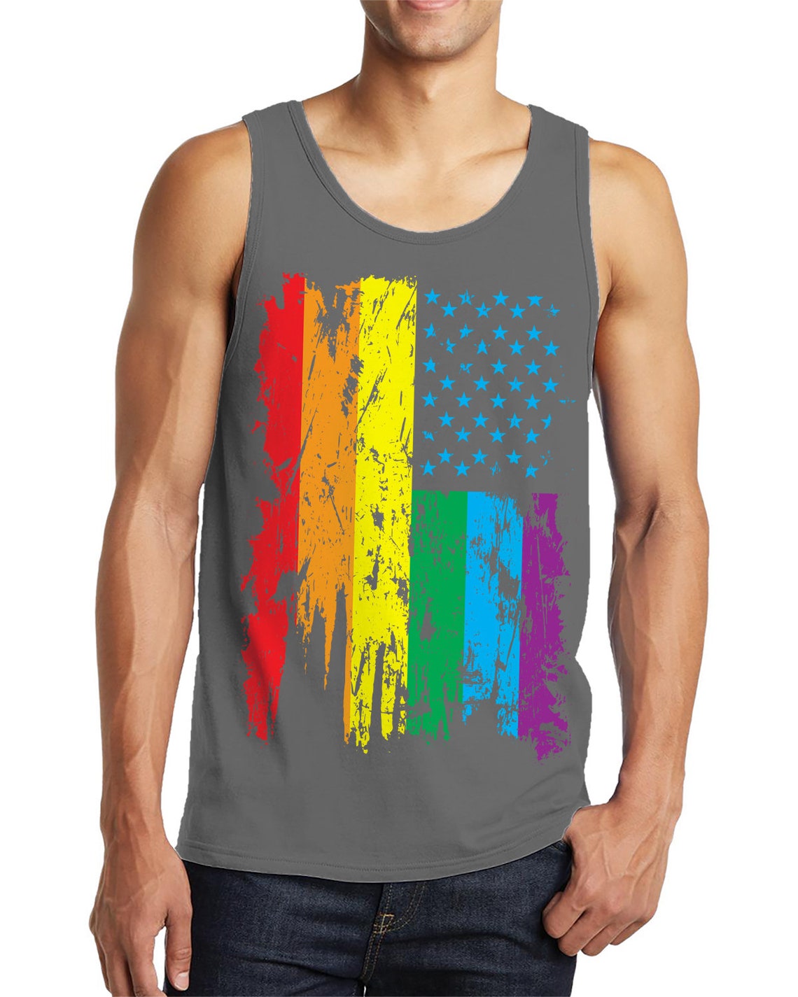 Gay Pride Parade American Flag LGBT Community Funny Pro Gay - Etsy