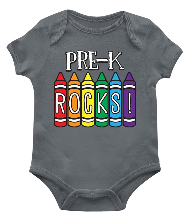 Pre-k Rocks Back to School Education Students Learning | Etsy
