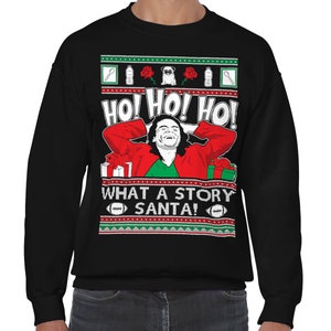 Tommy wiseau 2025 christmas sweater