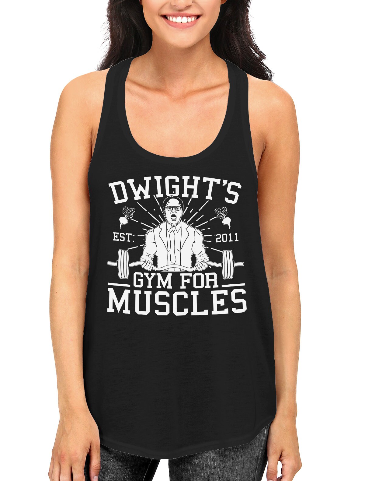 The Office Dwight Schrute's Gym for Muscles 20 oz Screw Top Water Bott –  NBC Store