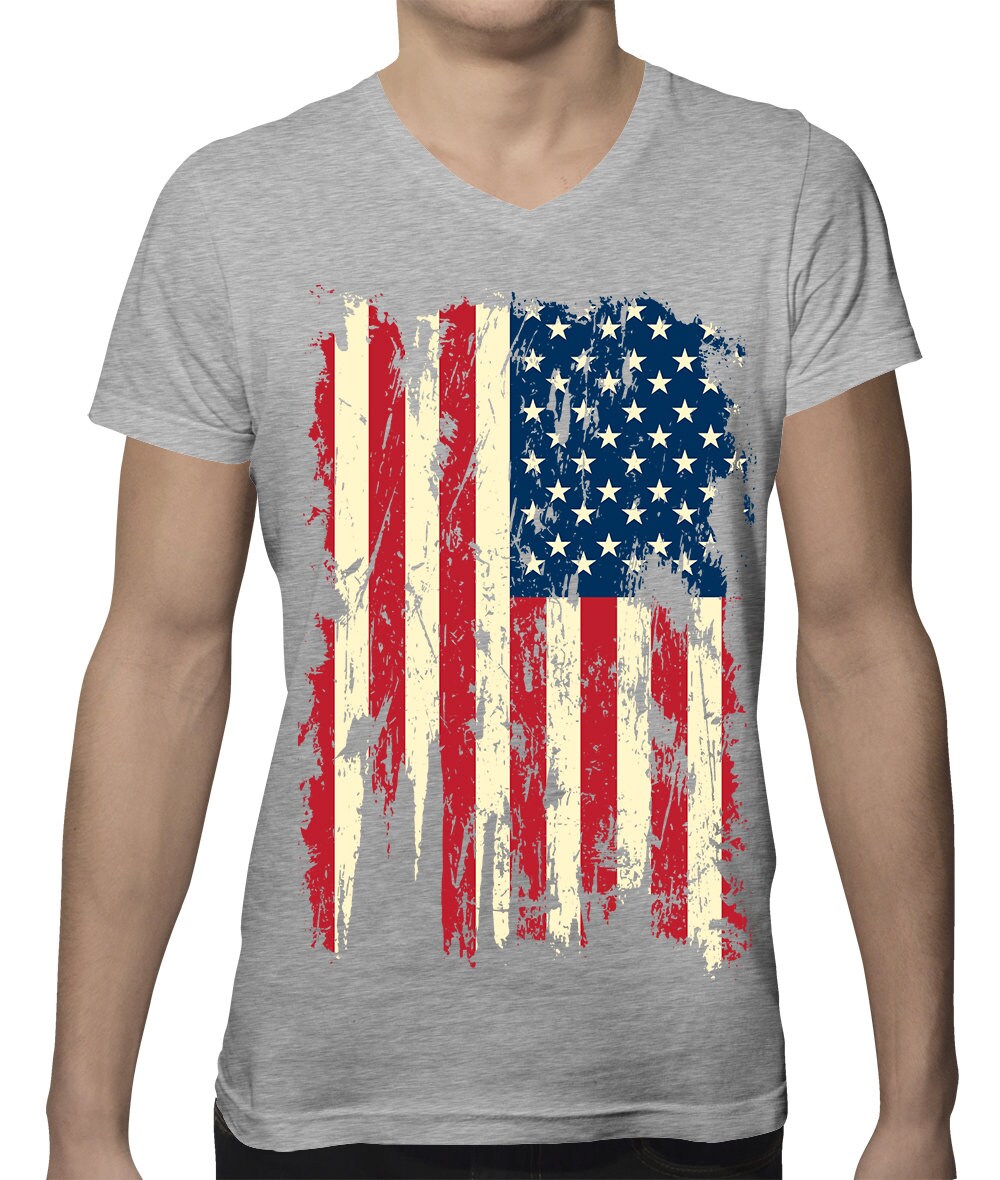 Distressed Vintage American USA Flag Patriotic Patriotism Land - Etsy