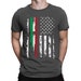 Distressed Mexico USA Flag North American Estados Unidos Mexicanos Mexican American Pride Patriotism Origin Men's T-shirt OSF-0108 