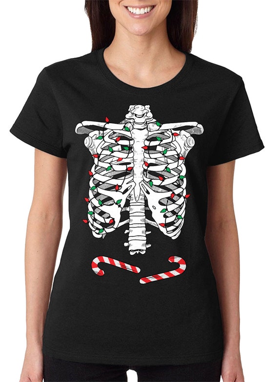 Halloween orange ribcage Men's T-Shirt