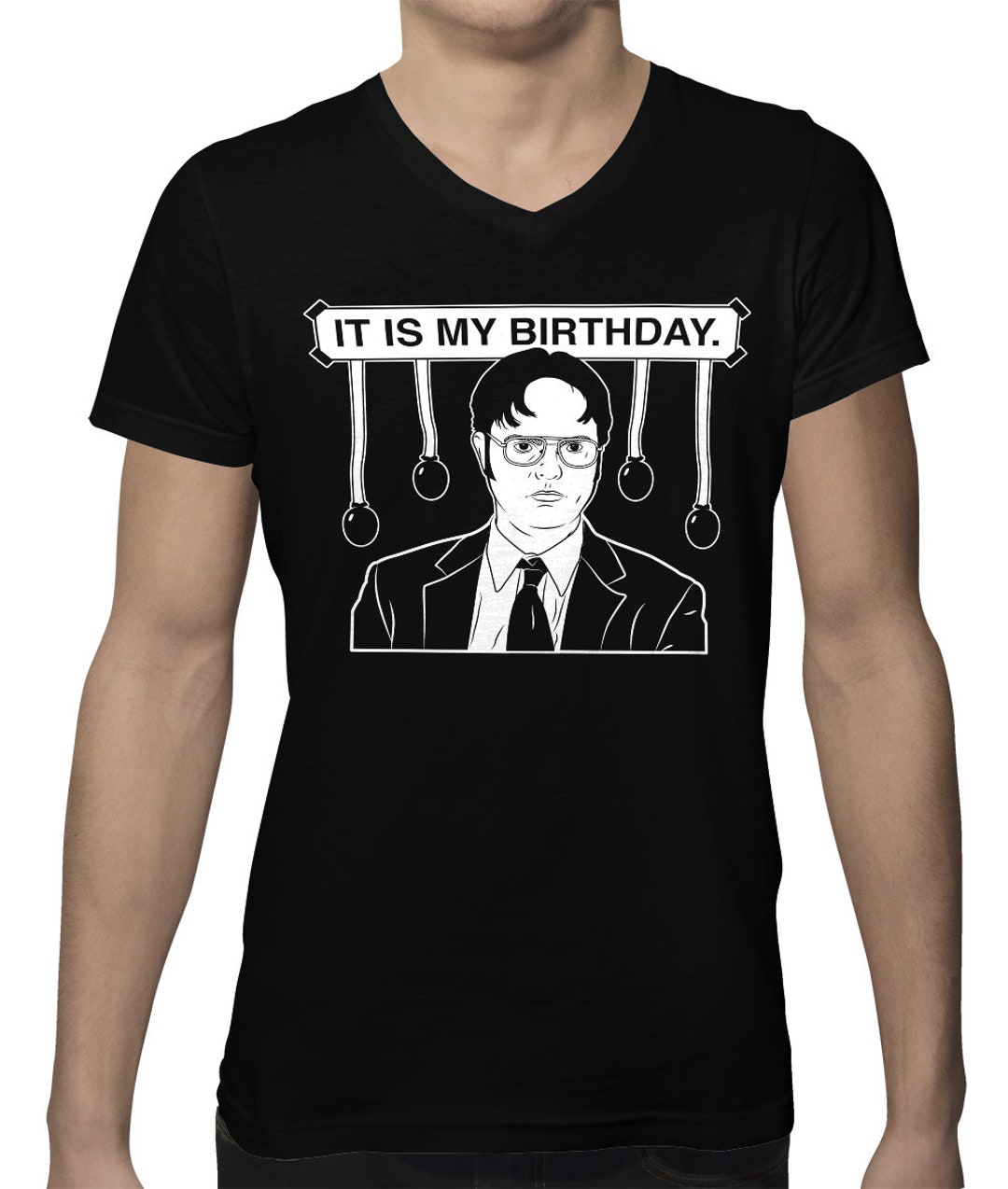 Dwight It is My Birthday Awesome Office Theme Happy Birthday Shrute Farms Scranton Paper