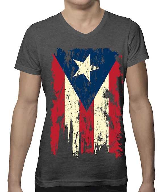 Puerto Rico Flag Boricua Rican Nuyorican Front and Back Mens Muscle Tank Top Sleeveless t Shirt